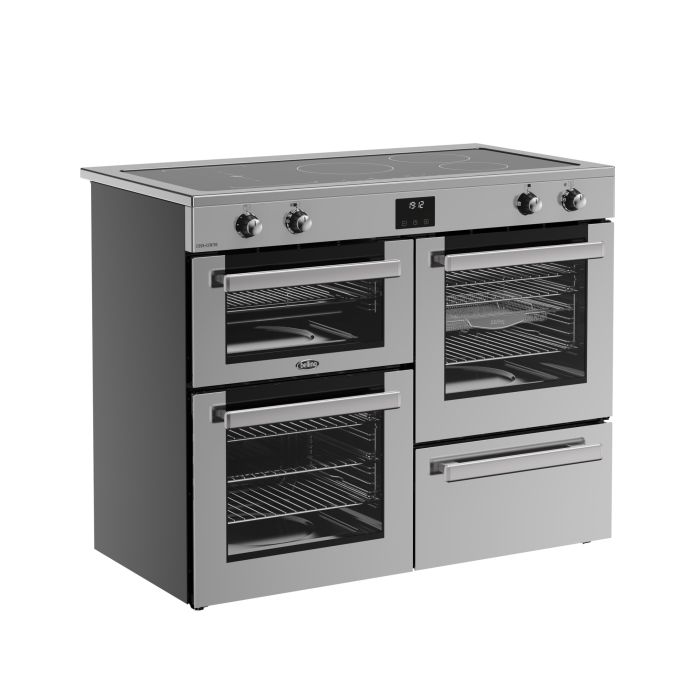 Belling RCA COOKCENTRE 110iE STA 1100mm Electric Range Cooker Induction Hob S Steel